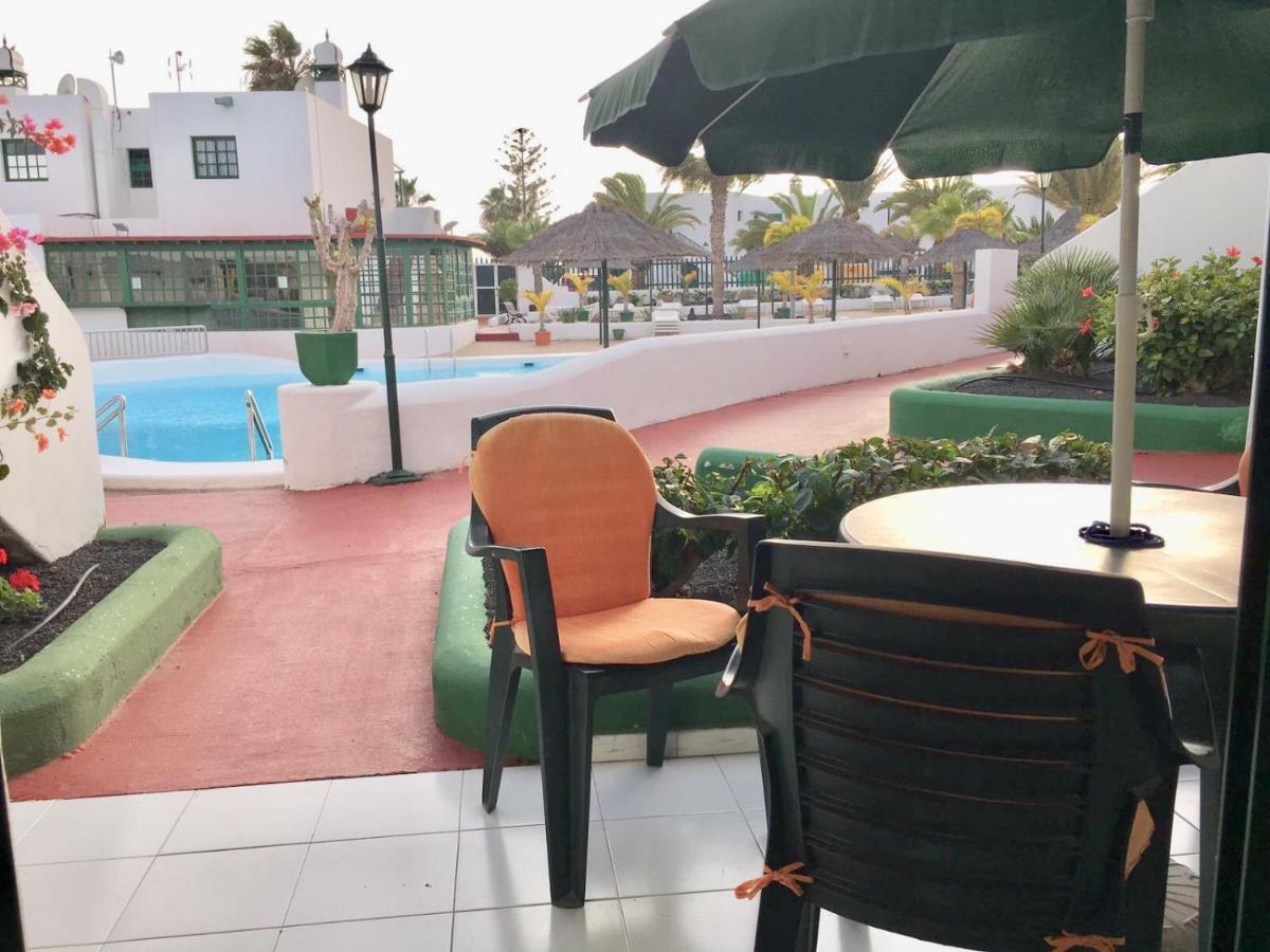 Apt. Rus Playa Pocillos. Pool And Terrace. Apartment Tias Luaran gambar